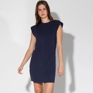 Walter Baker Destiny Dress in Navy - Oasis Knit Tee Shirt Dress Women’s Medium